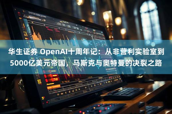 华生证券 OpenAI十周年记：从非营利实验室到5000亿美元帝国，马斯克与奥特曼的决裂之路