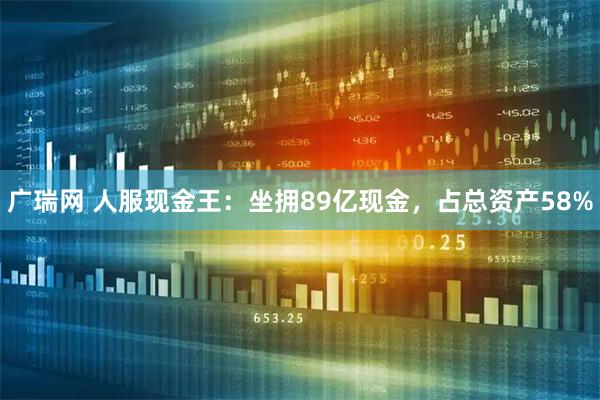 广瑞网 人服现金王：坐拥89亿现金，占总资产58%