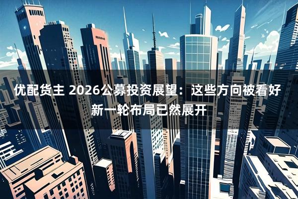 优配货主 2026公募投资展望：这些方向被看好 新一轮布局已然展开